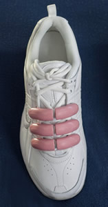 Rose Pink Shoe Weights
